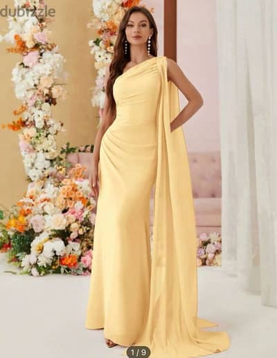 yellow dress bridemaid