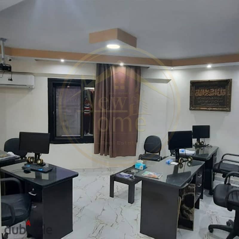 Furnished administrative headquarters for rent, 150 m - Raml Station 0