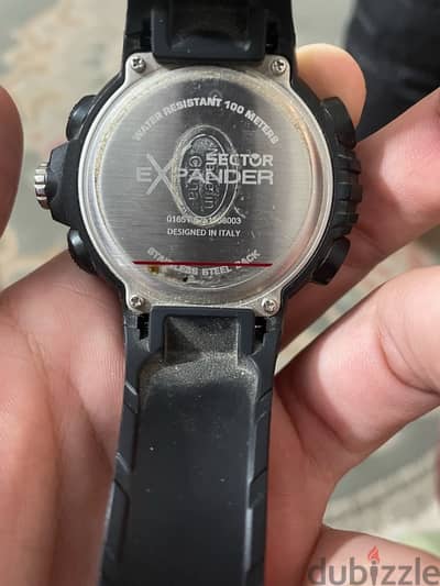 watch digital man Sector Ex-47