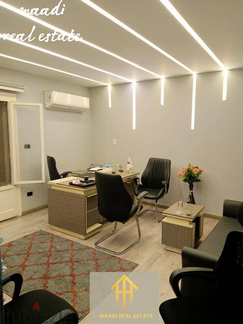 مقر اداري للايجار بالمعادي | Office for rent in maadi 0