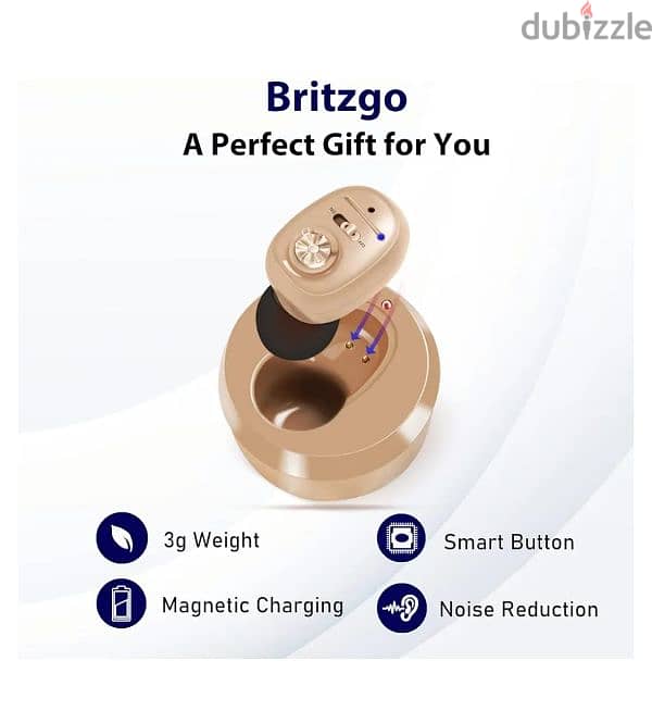 BRITZGO Digital Hearing Amplifier سماعات اذن طبيه 1