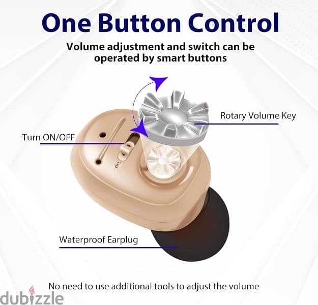 BRITZGO Digital Hearing Amplifier سماعات اذن طبيه 4