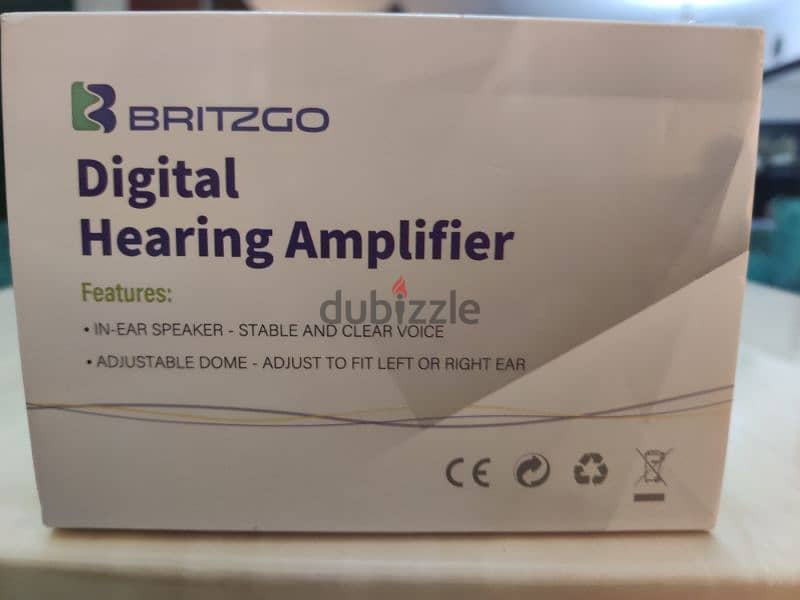 BRITZGO Digital Hearing Amplifier سماعات اذن طبيه 7