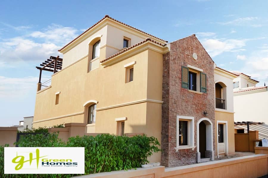 Stunning Standalone Villa with Open View for Sale in Mivida, New Cairo 0