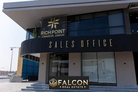 With ROI Retail Shop For sale Ready To Move , in New Nozha, directly on Joseph Tito Axis in front of the Cairo Airport, in Rich Point Mall