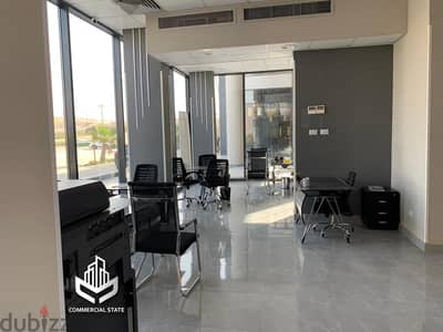 معرض للايجار 120 متر مجهز و مفروش - محور الشهيد-Showroom for Rent