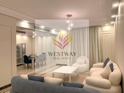 شقه للايجار مفروشه مودرن كمبوند ويستاون سوديك بيفرلي هيلز الشيخ زايد Apartment for rent, furnished, modern, Westown Compound, Sodic, Beverly Hills, Sh