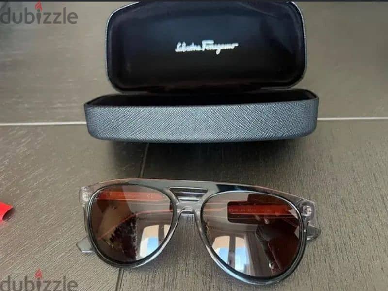 salvator ferragamo brown sunglasses -  نظاره شمس سلفادور فيراجامو 1