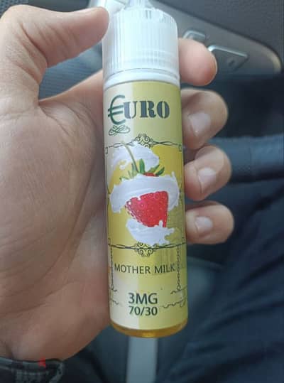 liquid vape mother milk strawberry