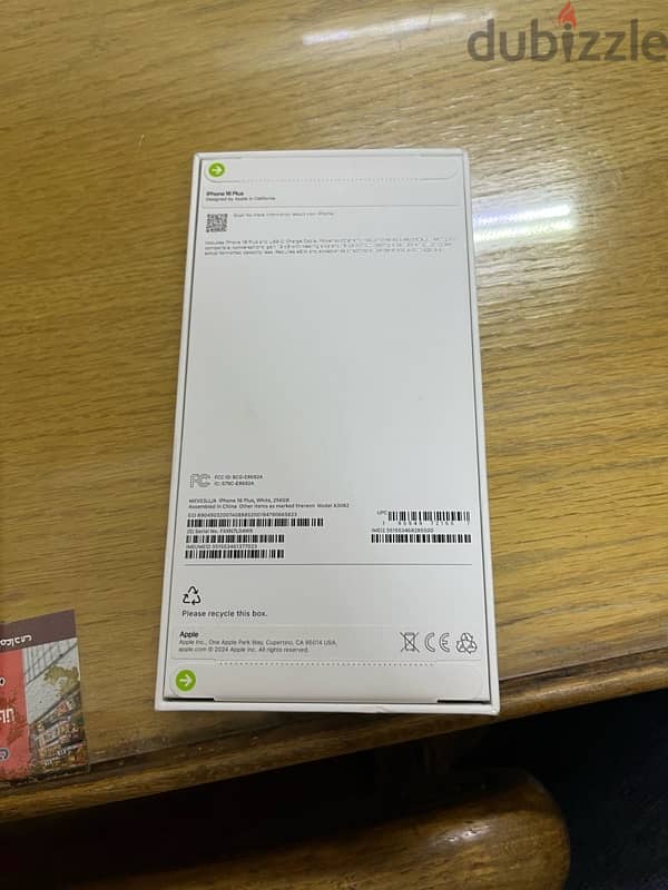 apple iPhone 16 plus white 1