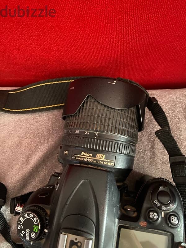 NIKON 7000d with 18-105 lens 2