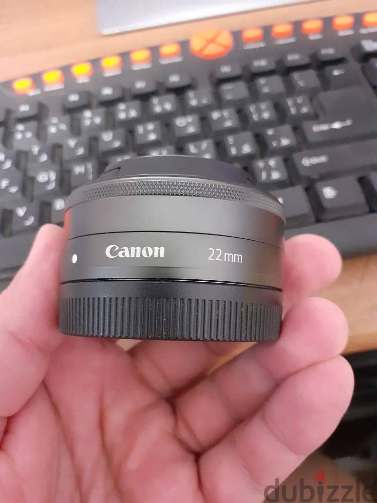 عدسة كانون لكاميرات m 22mm f2 1