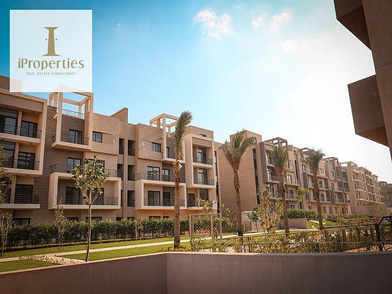 Apartment + Garden in Fifth Square for sale with installments 0