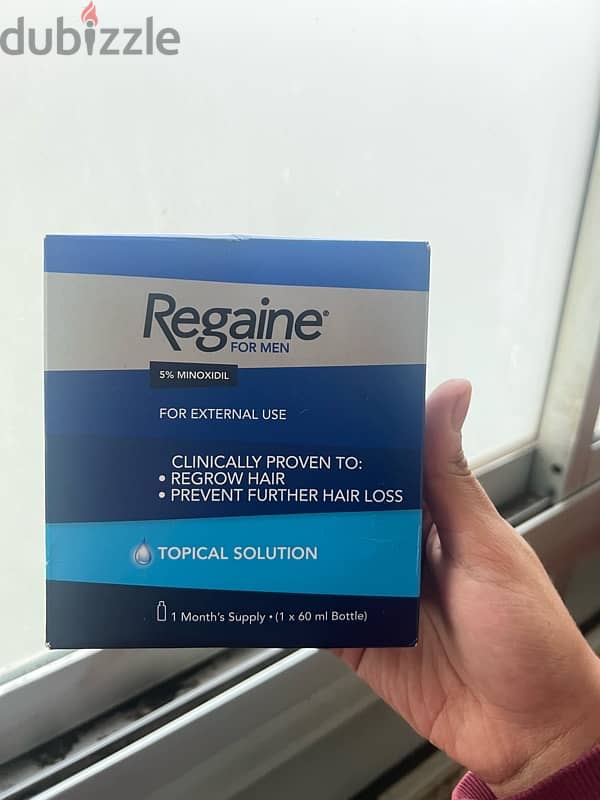 menoxidil Regaine 5% مينوكسيديل مستورد 0