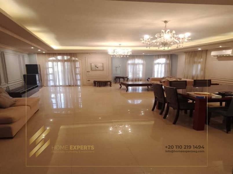 Duplex for rent in Al Yasmeen 4 , New Cairo - kitchen & ACs 0