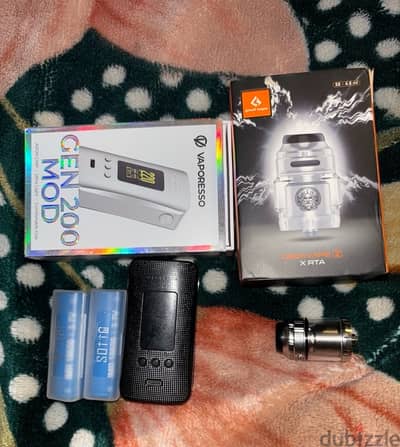 vaporesso gen 200 mod + geekvape Z tank X RTA