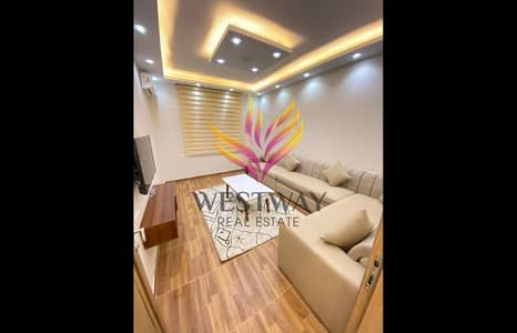 شقه للايجار  مفروشه مودرن اول سكن 4 غرف كمبوند زايد هايتس بقلب الشيخ زايد Apartment for rent, furnished, modern, first residence, 4 rooms, Zayed Heigh