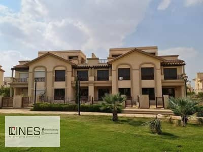 Villa model F3 for sale in Madinaty, in installments, old reservation, less than the company price, 31 million, wide garden view