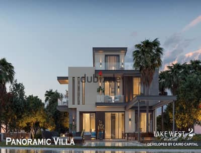 Independent villa on Dahshour Link Road, directly in front of Beverly Hills Compound.