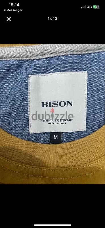 BISON Cotton Shirt brought Sweden 1