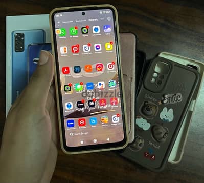 موبايل ريدمي نوت 11s للبيع حالة ممتازة بالكرتونه Redmi note 11s