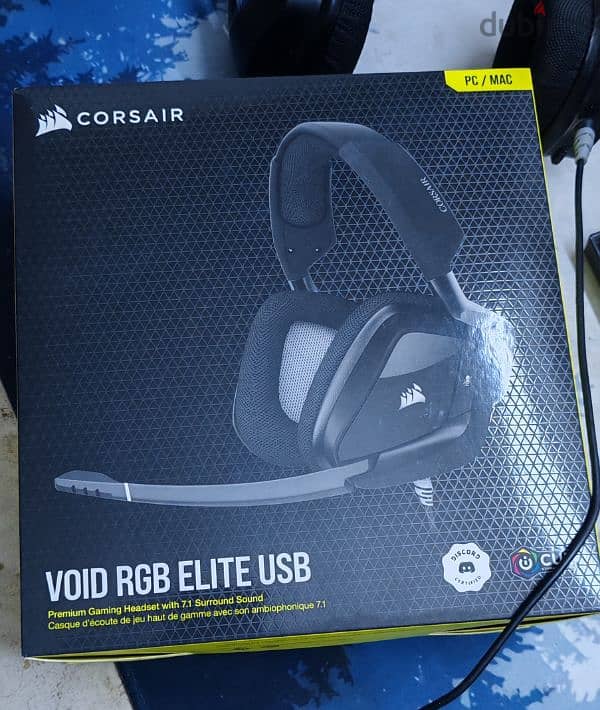 Headset corsair void elite rgb usb 0