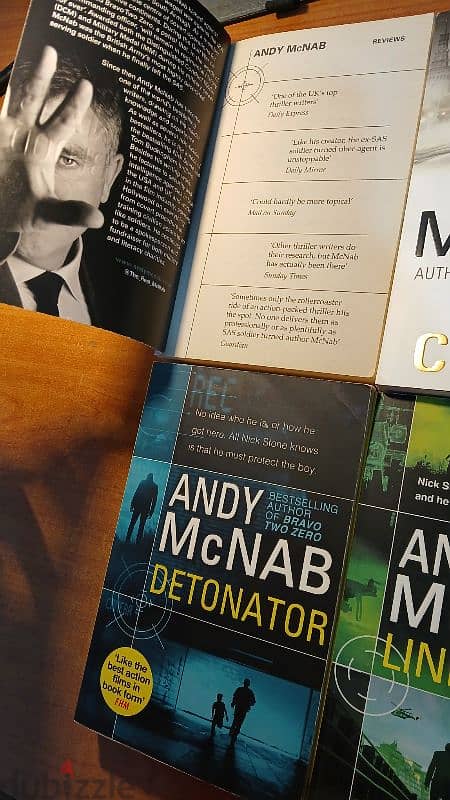 Andy McNab books like NEW - كتب للبيع جديدة 13