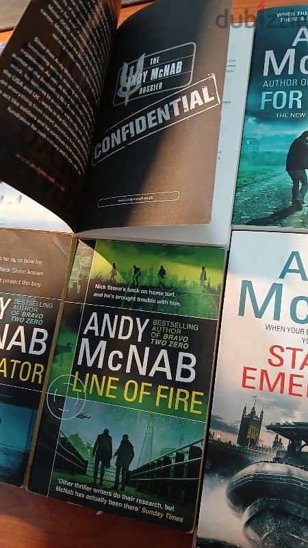 Andy McNab books like NEW - كتب للبيع جديدة 15