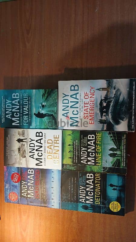 Andy McNab books like NEW - كتب للبيع جديدة 16