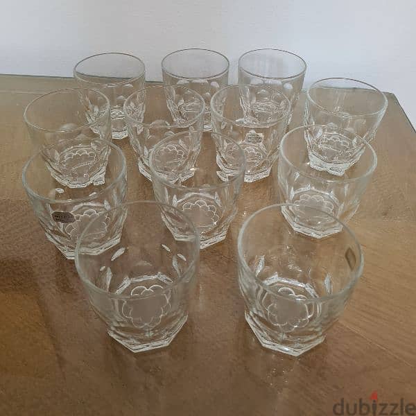 Vintage French Arcoroc Tempered Glasses 2