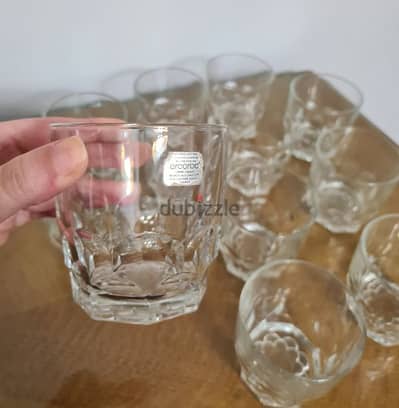 Vintage French Arcoroc Tempered Glasses