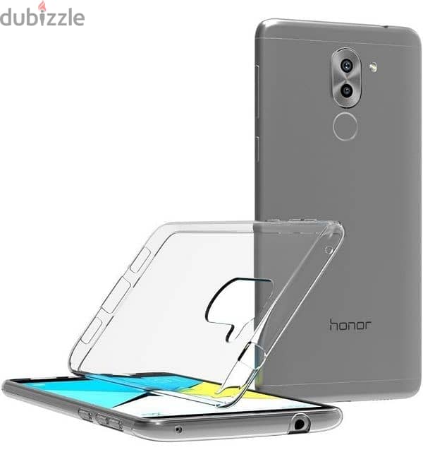 Huawei GR5 2017  Soft TPU Rubber Gel Bumper Transparent Back Cover 1