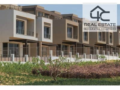 The lowest price with installments Ready to move Twin House in Palm Hills New Cairo For Sale Best Location