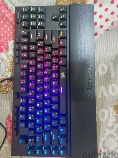 keyboard Redragon k588 blue switch rgb