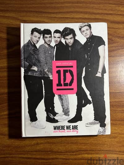 One Direction Where We Are Book Hard Cover