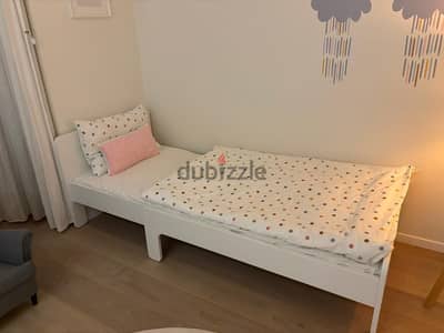 IKEA Extendable kids bed with mattress