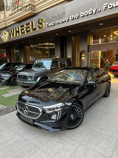 Mercedes-Benz E200 AMG 2025 Fully loaded