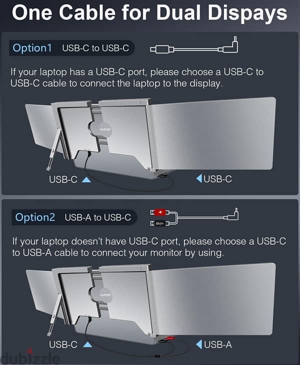 Yutoo triple screen extender 3