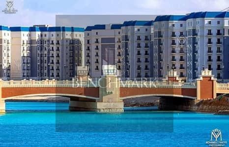 Apartment for sale 197 m immediate delivery finished in the Latin City El Alamein North Coast double view of the lagoon and towers