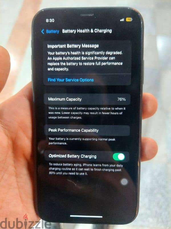 ايفون اكس ار مش مغير اي حاجه بطاريه 76 وتر بروف فيس اي دي شغال زي الفل 3