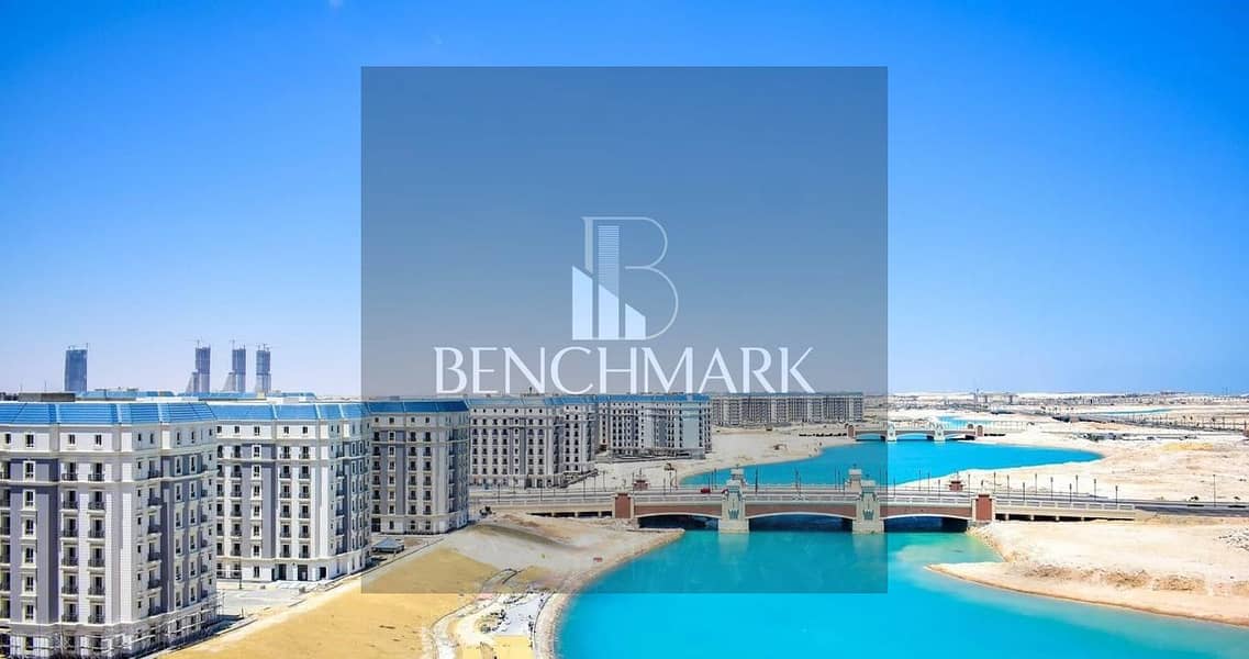 Apartment for sale 141 m immediate delivery finished in the Latin City El Alamein North Coast double view of the lagoon and towers 0