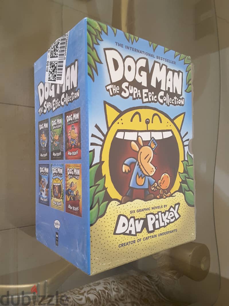 مجموعة كتب Dog Man للأطفال 1