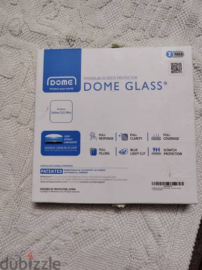 اسكرينه whitestone dome glass. . واحده بس مش اثنين