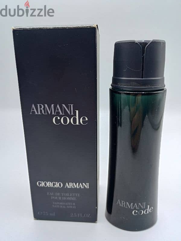 ARMANI code 75ml GIORGIO ARMANI original eau de toilette 0