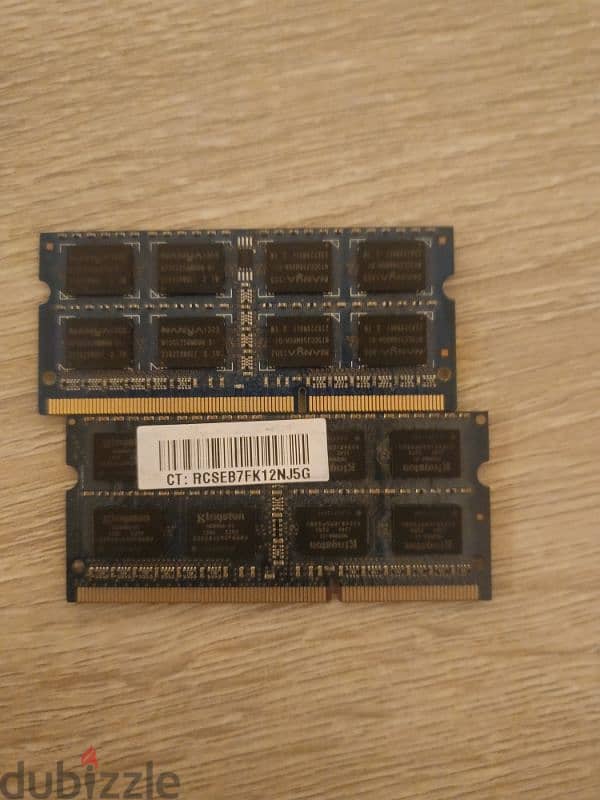 DDR3 اتنين 4 Giga Ram 2