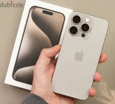 شريحتين IPhone 15 Pro ذاكرة 256 حالة جديدة لانج ضمان ساري بسعر مميز