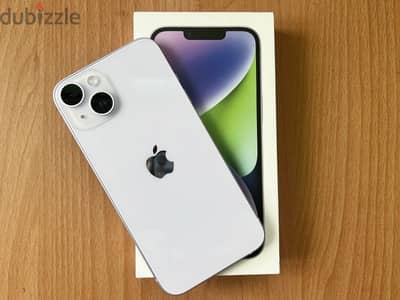 حالة شاذه IPhone 14 بطاريه 100 ضمان سارى بسعر مميز