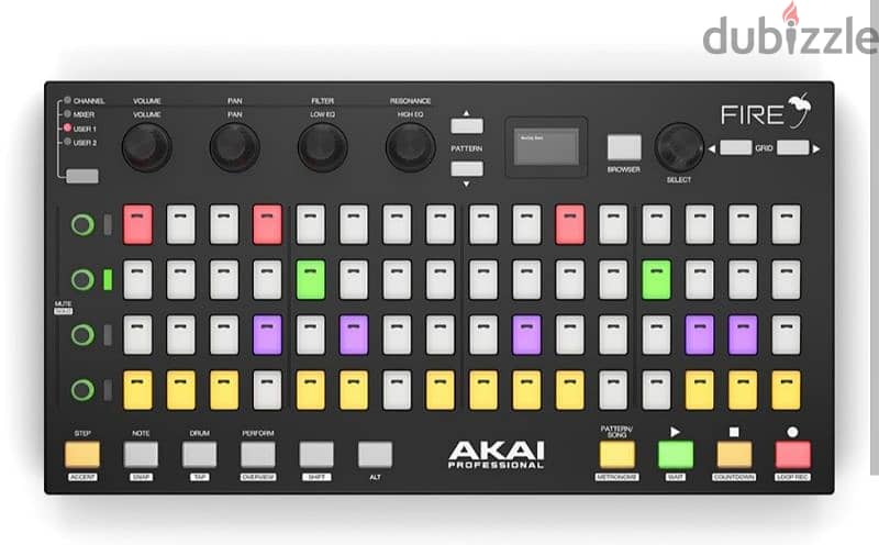 akai fire  with free fl studio 0