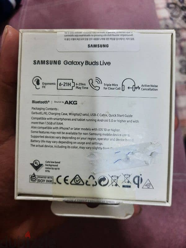 Samsung Galaxy Buds Live سمعاتheadphones 4