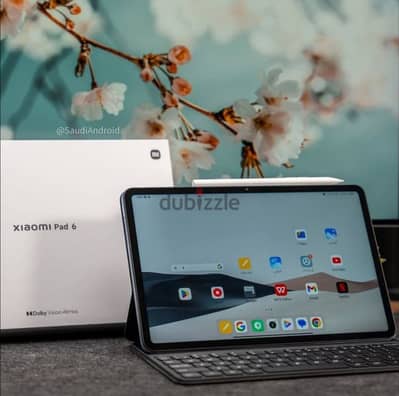 تابلت شاومي باد 6 xiaomi pad كسر زيرو